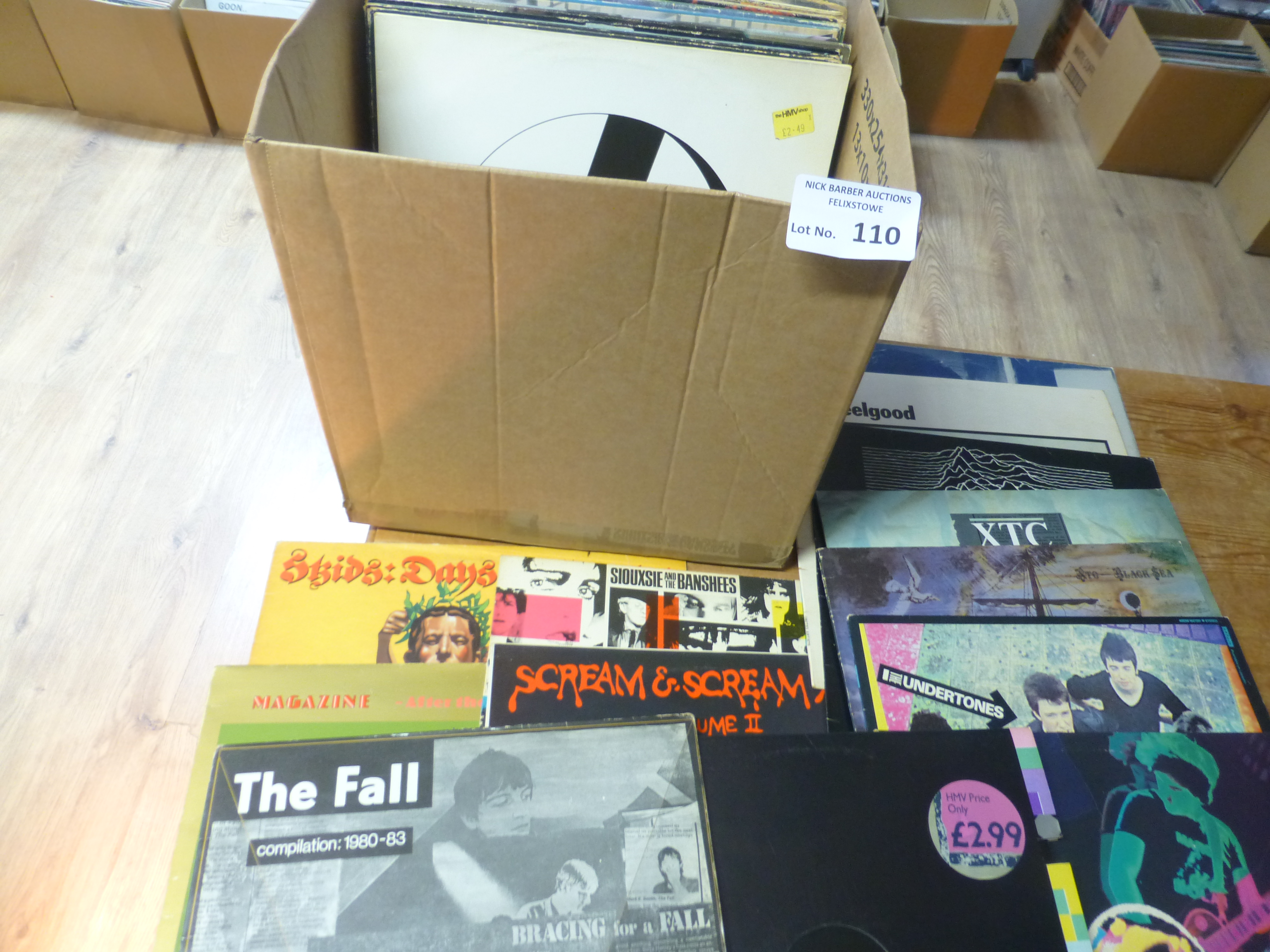 Records : 30+ Punk albums inc Skids, Smiths, Joy D