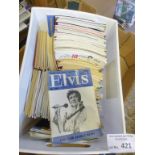 Magazines : Elvis Presley Fan Club & monthly mags
