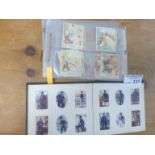 Cigarette Cards : Collection in album & loose