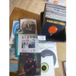 Records : Box of 50+ Punk & New Wave 7" singles