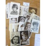 Postcards : Collection of film cards 1930's/40's -