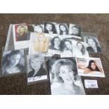 Collectables : Celebrity Autographs x32, inc Micha