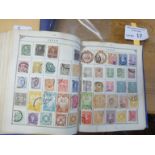 Stamps : Well filled old Lincoln Stamp album