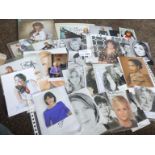 Collectables : Celebrity Autographs x42, various
