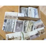 Postcards : 340 cards - mixed lot mostly aviation,