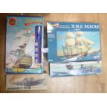 Diecast : Kits - Ships inc large scale HMS Beale &