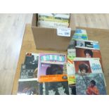 Records : Box of 1960's mostly EP's 40+