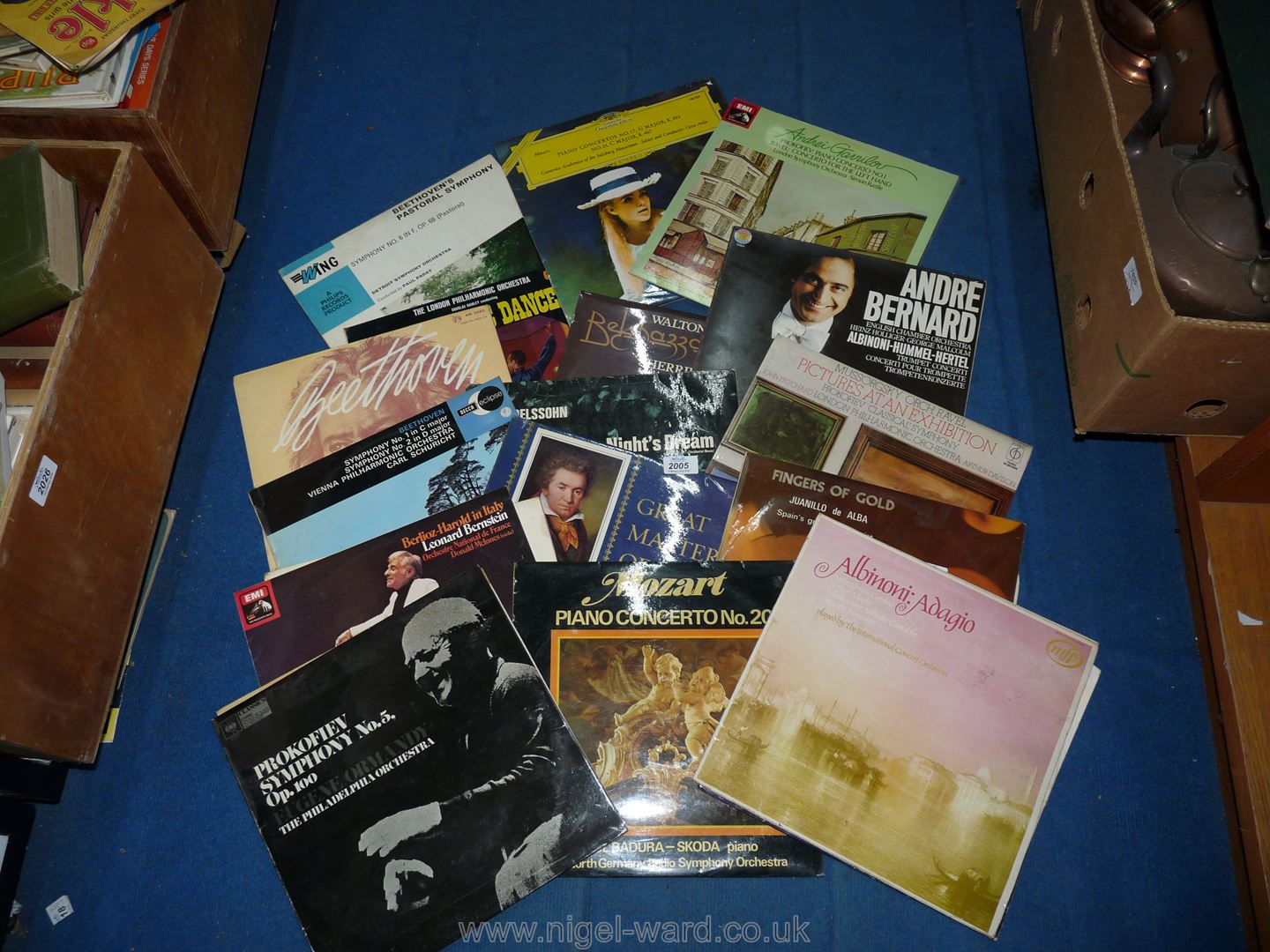 A quantity of LP's including Spanish Guitar, Beethoven etc.