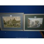 Two Yorkshire Dale Watercolours by Wyn Hyde, signed.