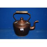 A large Copper Kettle.