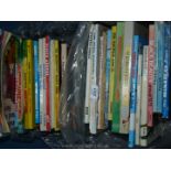 Two tubs of annuals including Blue Peter, Tom & Jerry, Twinkle, Snoopy etc.