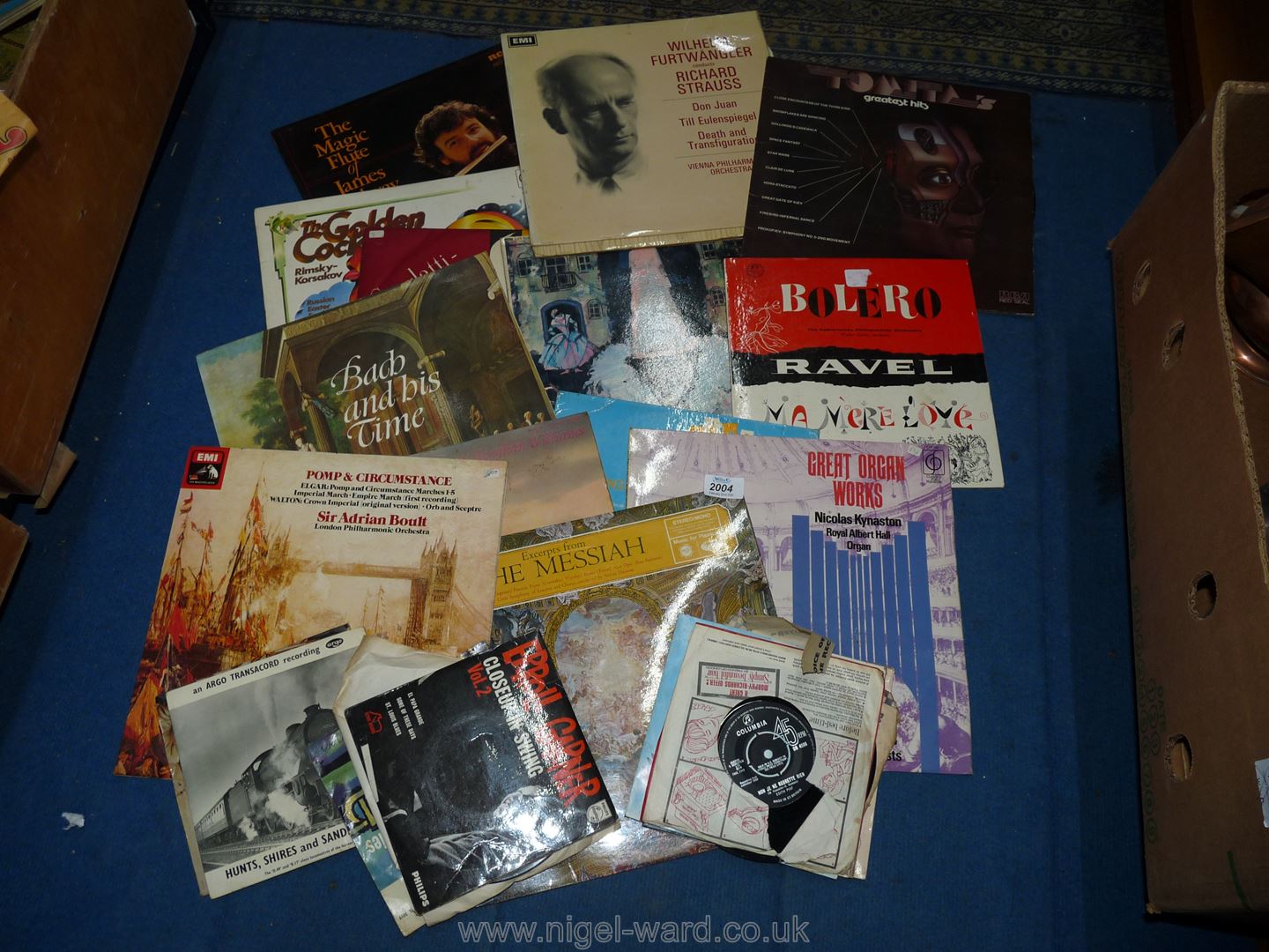 A quantity of LP's including Elgar, Vivaldi etc.