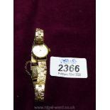 A ladies International Watch Co 9ct gold Wristwatch.