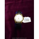 A gents vintage Oris 15 wristwatch with seconds dial.
