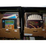 Two boxes of LP's including Shirley Bassey, Elkie Brooks, Wagner, Bach etc.