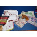 A good quantity of Handkerchiefs including silk, printed and embroidered.