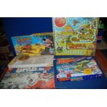 A set of three board Games to include; Thunderbirds, Tarzan and Space 2000.