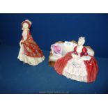 Two Royal Doulton figures,