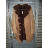 A ladies sheepskin Coat by Leathercraft, size 38.
