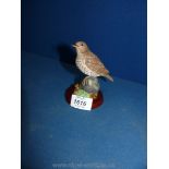 A Border Fine Arts Studio model of a Song Thrush; no: A20691 'Birds'.