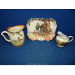 Three pieces of Doulton seriesware