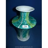 A mid-20th century Chinese ceramic vase, signed on base,