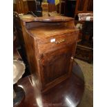 A small Oak Bedside Cabinet