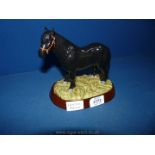 A Royal Doulton, Black Shetland, boxed.