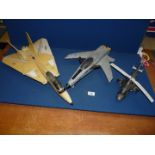 Three model Aircraft including Hasbro Sky Striker,