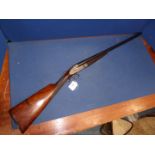 A Belgian 16 bore side plated boxlock double trigger double barrelled selective ejector Shotgun,