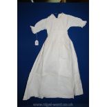 A child's cotton Nightdress dated approx. 1860.