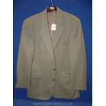 An Aquascutum gent's Jacket, single breasted, double vent,