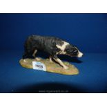 A Border Fine Arts sheepdog figure.