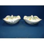 Two Midwinter 'Bouquet' lidded serving Dishes.