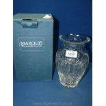 A Marquis Waterford crystal Vase.