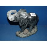 A heavy stone/marble Elephant