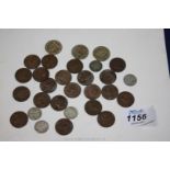 A quantity of farthings (21),