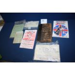 A small quantity of ephemera to include a 1914 receipt of McDougall Brothers manufacturing &