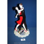 A Wedgwood figure 'Tango' limited edition 506. 11" tall approx.