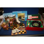 Two 1000 King B puzzles, Candy Corner and Three Mini Beatles,