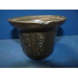 A scarce bronze or bell metal mortar, Italian, second half of the 15th Century,