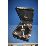 A 1930's gramophone.