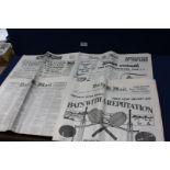 Four Daily Mail newspaper 1900, 1936, 1939 including the third edition Royal Wedding picture number,