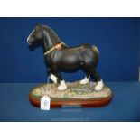 A Royal Doulton 'Peakstones Lady Margaret' Champion Shire Mare, boxed,