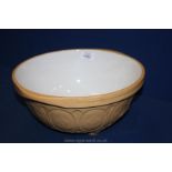 A large T.G. Green mixing bowl, 12" diameter.