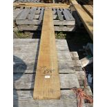 One Oak plank 7'9'' long x 8'' x 3''.