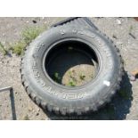 A Kumho Venture 235/85 R16 tyre.