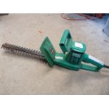 A Qualcast hedge trimmer (mains electric)