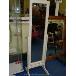 A free standing Cheval mirror.