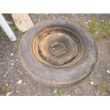 Dumper tyre and wheel, 5.